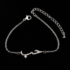 Arabic “Love” Stainless Steel CZ stone Bracelet